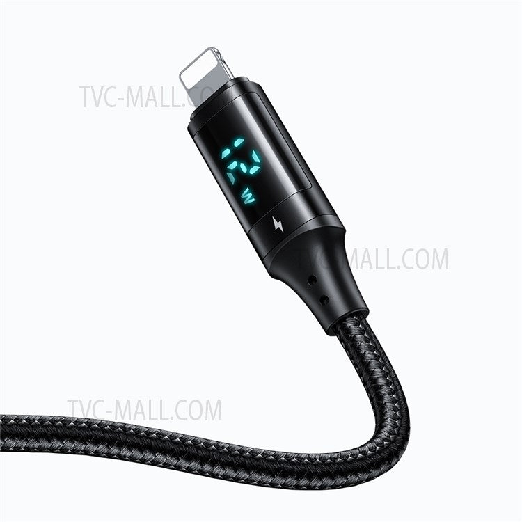 MCDODO MDD CA-1060 1.2m 480Mbps Data Transmission Lightning Port Charging Cable Wire - Black
