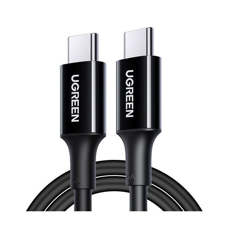 UGREEN 80372 for iPhone 15 Series 2m 100W 5A Type-C to Type-C Cable PD Fast Charging Data Cable for MacBook / iPad Pro