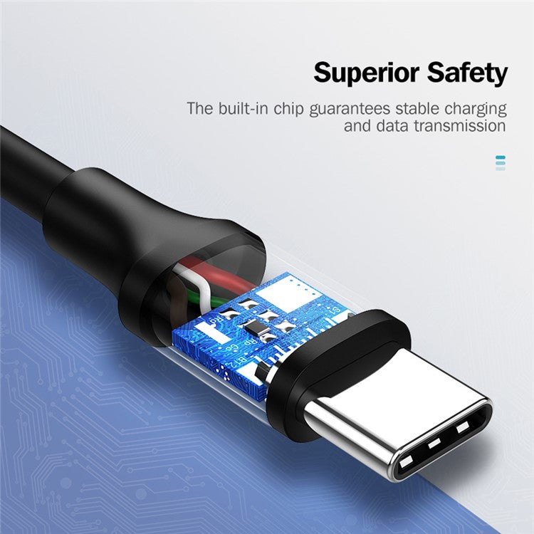 UGREEN for iPhone 15 Series 0.5m USB C to Type-C High Speed Data Transmission Cable Support PD 60W QC3.0 Fast Charging