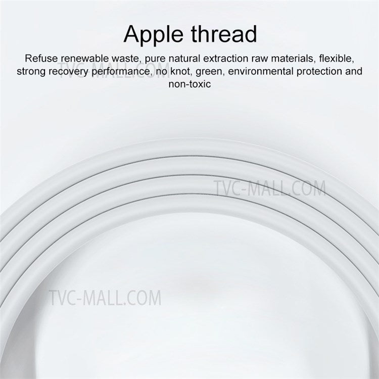 IVON CA70 1m 2.4A Fast Charging Cord 8 Pin Lightning Data Cable