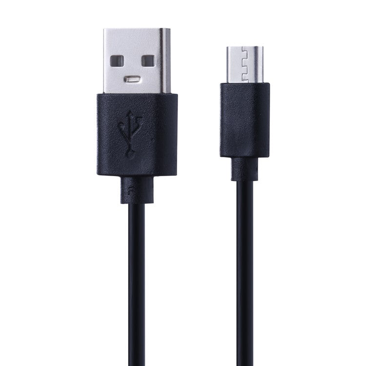 50cm USB to Micro USB Copper Core Charging Cable TPE Wire for Android Mobile Phone Tablet - Black