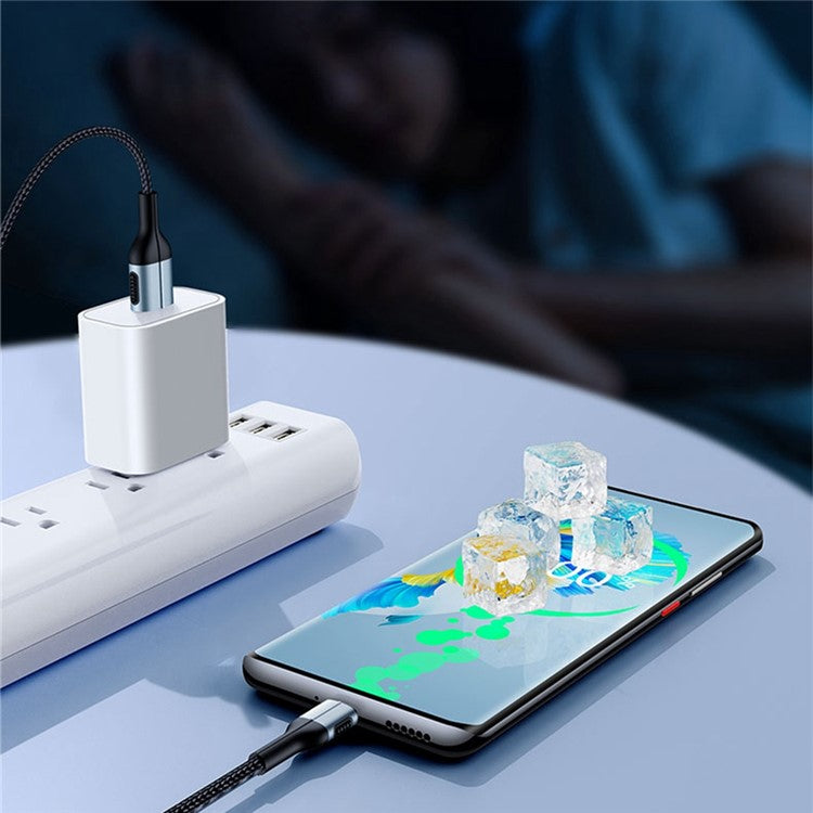 XUNDD for iPhone 15 Series 1m Type-C to Lightning Data Cable PD 20W Mobile Phone Fast Charging Wire - Blue