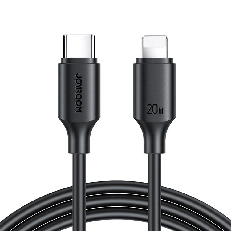 JOYROOM S-CL020A92 2m Premium Series for iPhone 15 Series PD 20W Type-C to Lightning Fast Charging Data Cable - Black