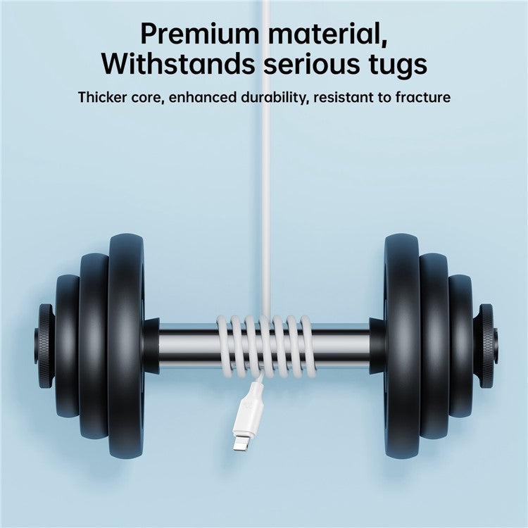 JOYROOM S-CL020A91 1m Premium Series for iPhone 15 Series Type-C to Lightning 480Mbps Data Cable PD 20W Fast Charging Wire - White