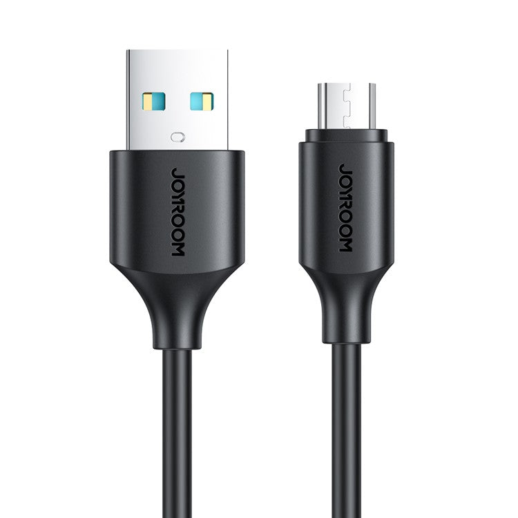 JOYROOM S-UM018A925 25cm Premium Series for Power Bank USB-A to Micro 2.4A Fast Charging+Data Transmission Cable - Black