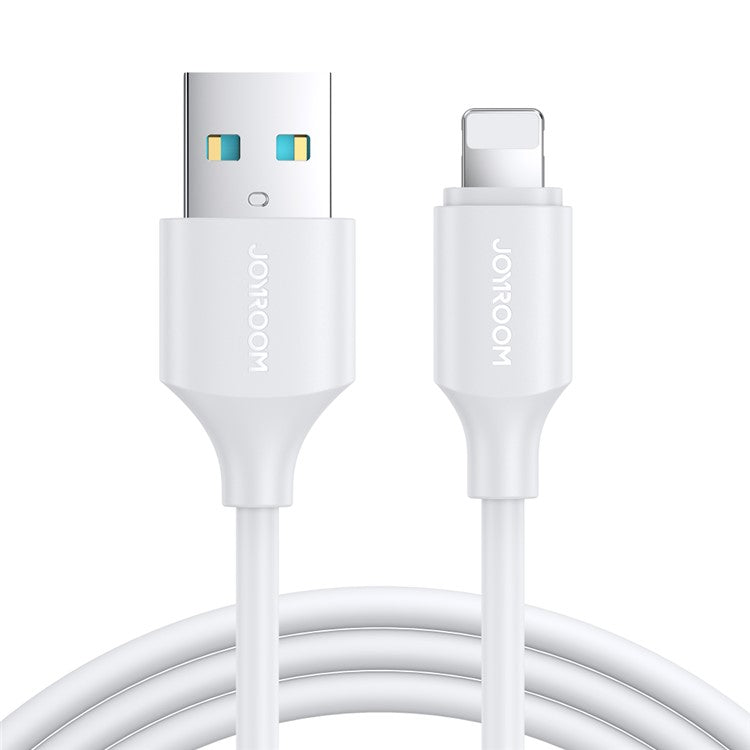 JOYROOM S-UL012A91 1m Premium Series USB-A to Lightning Data Cable Support 2.4A Fast Charging - White
