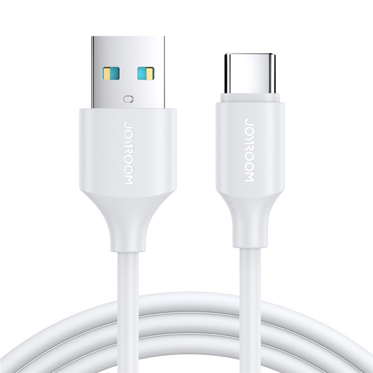 JOYROOM S-UC027A92 2m Premium Series for iPhone 16-15 Series USB-A to Type-C 3A Fast Charging Cable Support Data Transfer - White