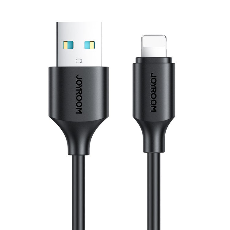 JOYROOM S-UL012A925 25cm Premium Series Data Cable for Power Bank USB-A to Lightning 2.4A Fast Charging Wire - Black