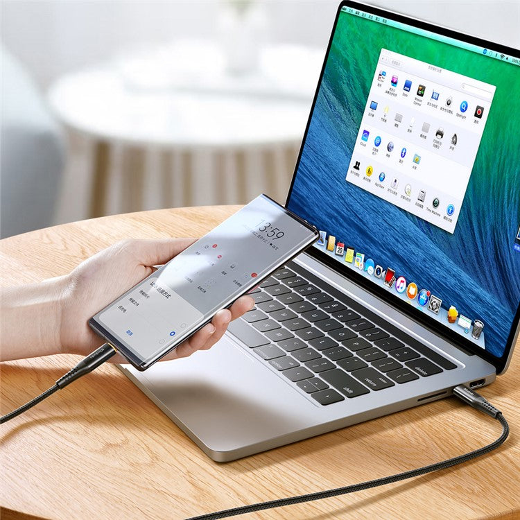 MCDODO CA-3461 for iPhone 15 Series 1.8m PD Type-C to Type-C Data Cable 100W Quick Charging Auto Power Off Smart Cable