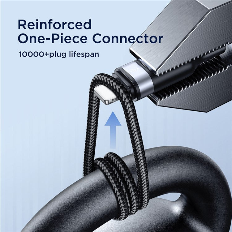 JOYROOM S-1T4018A18 1.2m Multi-use Series for iPhone 15 Series 4-in-1 Type-C*2+Lightning+Micro 3.5A Fast Charging Data Cable