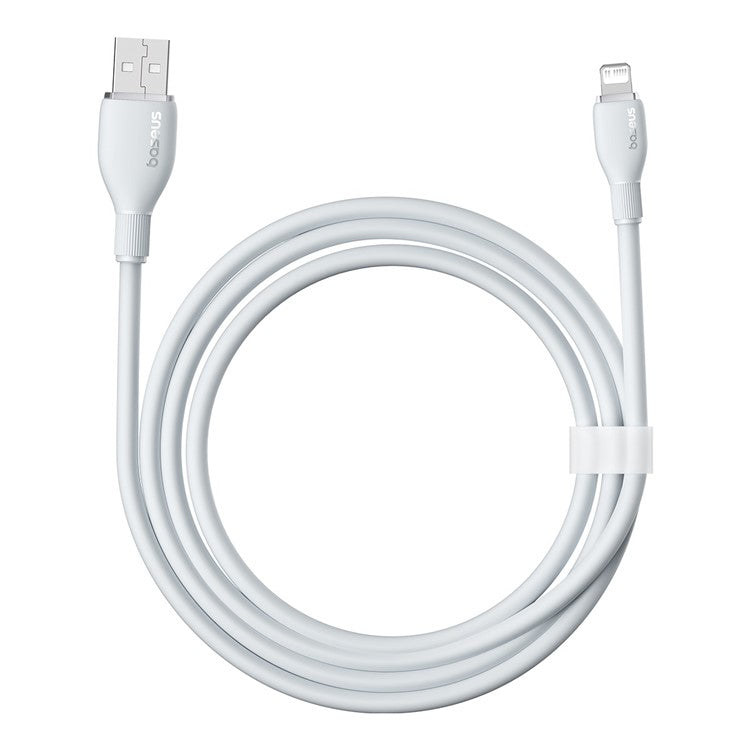 BASEUS Pudding Series Fast Charging Cable Type-C to iP 20W, 2m 480Mbps Charging Data Cable - White