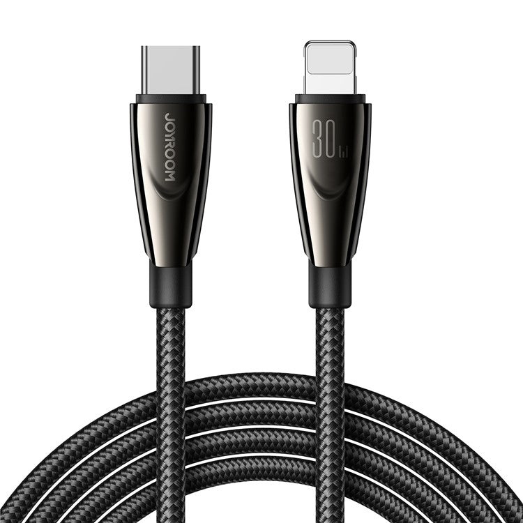 JOYROOM SA31-CL3 Pioneer Series for iPhone 15 Series PD 30W Fast Charging Data Cable Nylon Braided 1.2m Type-C to Lightning Cable