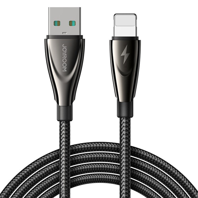 JOYROOM SA31-AL3 Pioneer Series 1.2m 3A Fast Charging Cord Nylon Braided USB-A to Lightning Data Cable