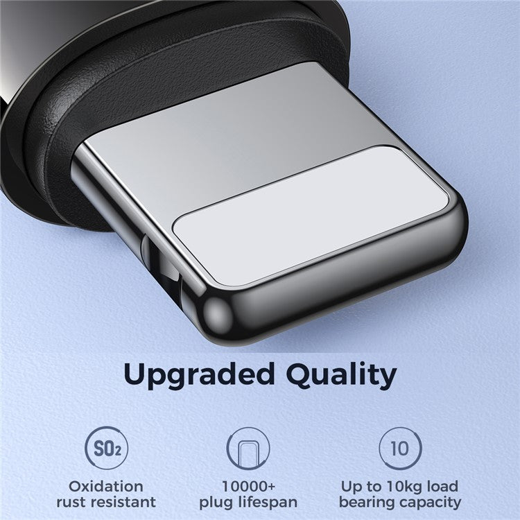 JOYROOM SA31-AL3 Pioneer Series 1.2m 3A Fast Charging Cord Nylon Braided USB-A to Lightning Data Cable