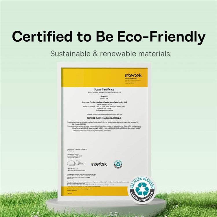 BASEUS Habitat Series 2m USB to iP Biodegradable Fast Charging Cord 2.4A Phone Data Cable - Pink