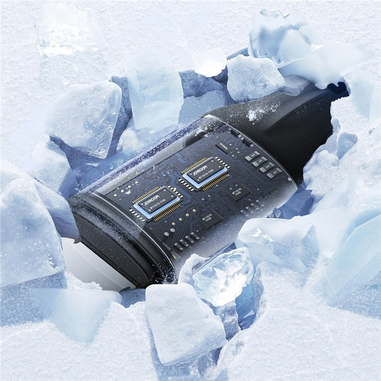 JOYROOM SA25-AM3 2m Light-Speed Series USB-A to Micro Data Cable Fast Charging 3A Nylon Braided Cord - White