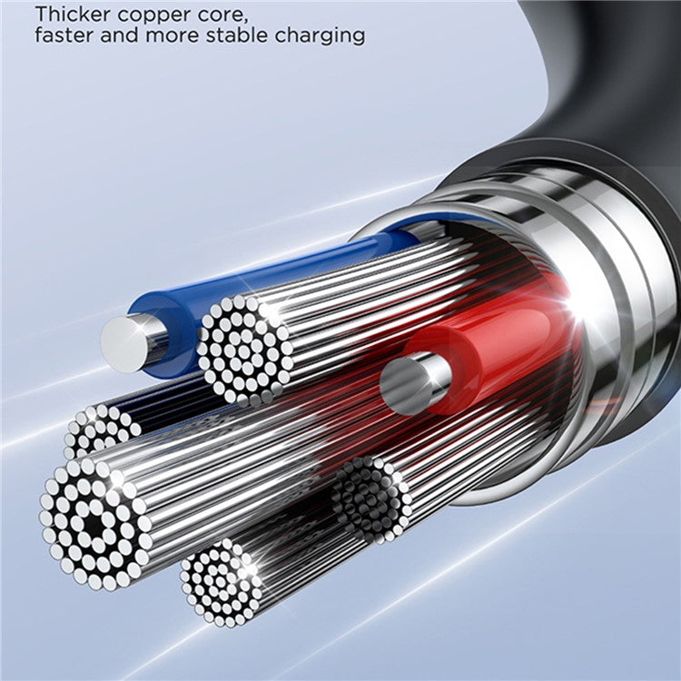 JOYROOM SA38-CL3 Easy-Travel Series for iPhone 15 Series Type-C to 8Pin 30W Fast Charging Cable Coiled Data Cable, 1.5m for iPhone iPad