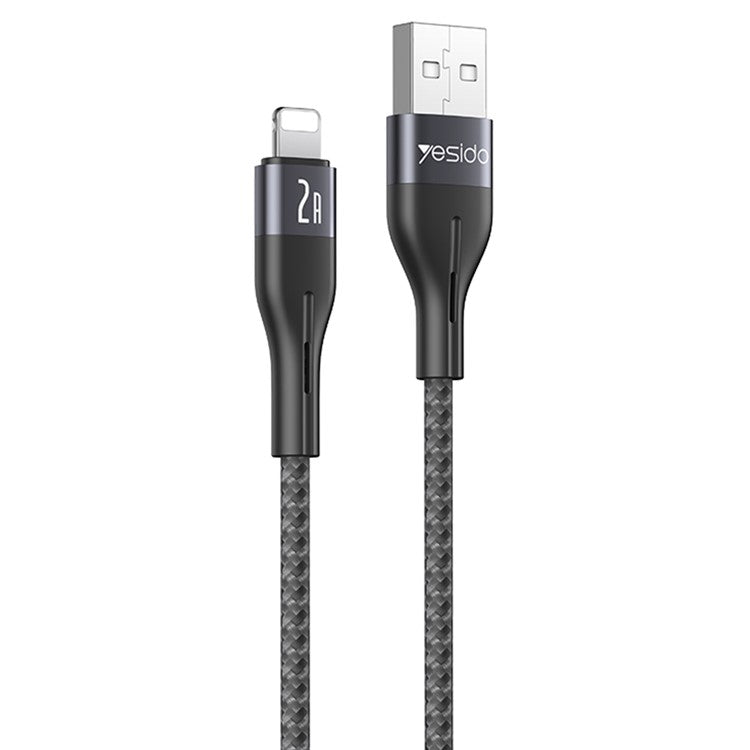 YESIDO CA121L Braided USB Charging Data Cable USB to Lightning Cable for iPhone, iPad