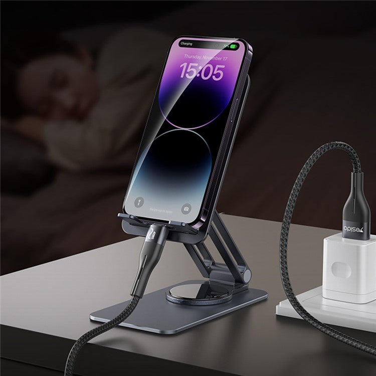 YESIDO CA121L Braided USB Charging Data Cable USB to Lightning Cable for iPhone, iPad