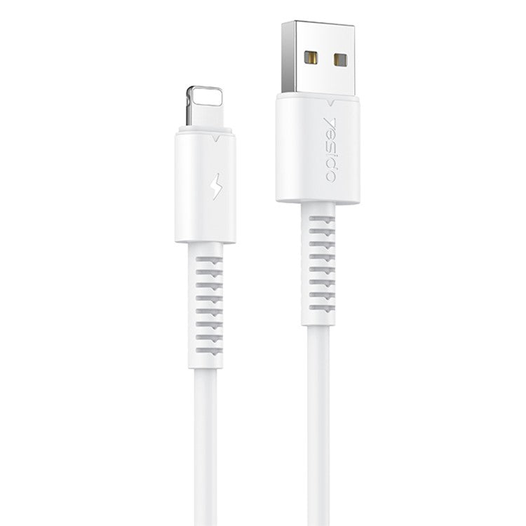 YESIDO CA120L PVC USB Charging Cable USB to Lightning Data Cable for iPhone, iPad