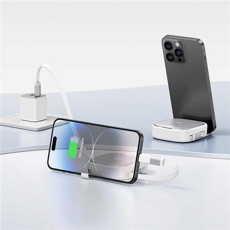 USAMS US-SJ650 U87 1m 60W USB / Type-C to Type-C / Micro / IP Fast Charging Cable with Storage Set Box - Tarnish