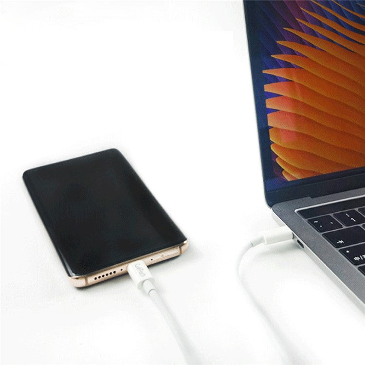 CUKTECH KLC-5499 1m Type-C to Type-C Data Cable Flexible TPE 5A Charging Cable Built-In Emark Chip