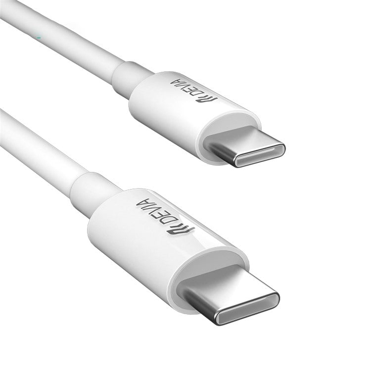 DEVIA Smart Series 2m Type-C to Type-C PD 60W Fast Charging Data Cable 480Mbps