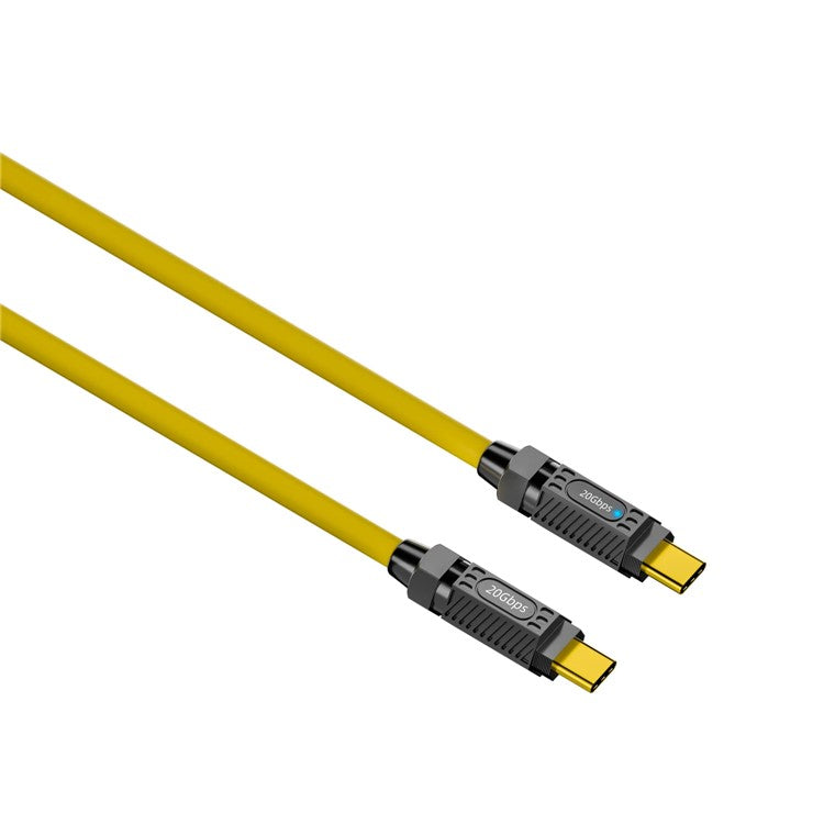 2m 140W 20Gbps USB3.2 Type-C Data Cable Support 8K 60Hz Audio Video Transmission