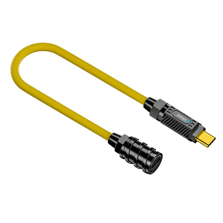 1m 20Gbps Data Transfer 8K 60Hz 140W USB3.2 Type-C Female to Male Cable