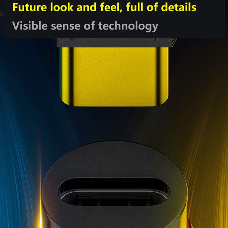 0.2m 140W Fast Charging 20Gbps 8K 60Hz USB3.2 Type-C Female to Male Data Cable