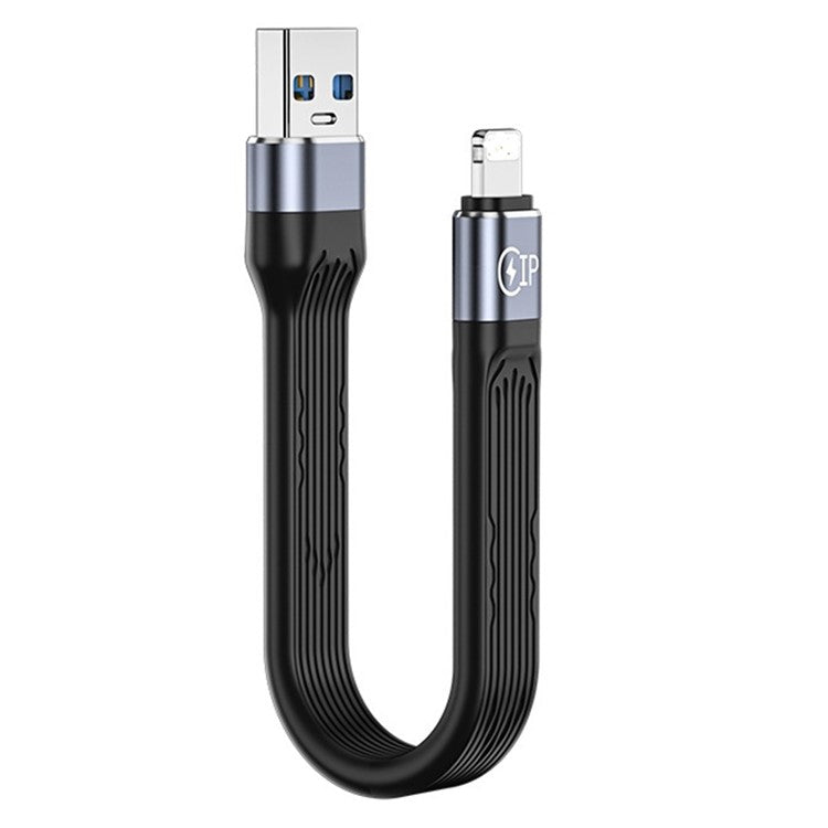 USB to Lightning Cell Phone Cable 14.5cm FPC 100W Fast Charging Data Cord for iPhone iPad