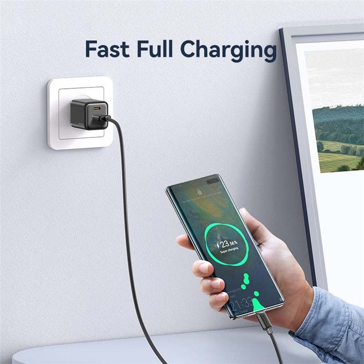 USAMS US-SJ690 1m Micro USB 2A Fast Charging Cable Copper Wire 480Mbps Data Transmission Cord - White