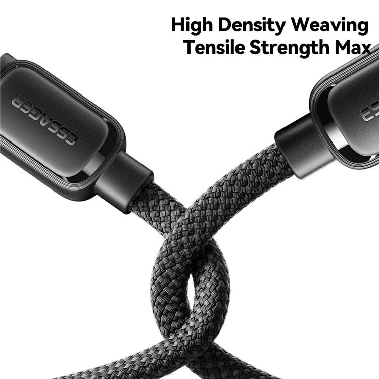 ESSAGER ES-X56 100W / 7A Fast Charging Wire USB-A to Type-C Magnetic Data Cable