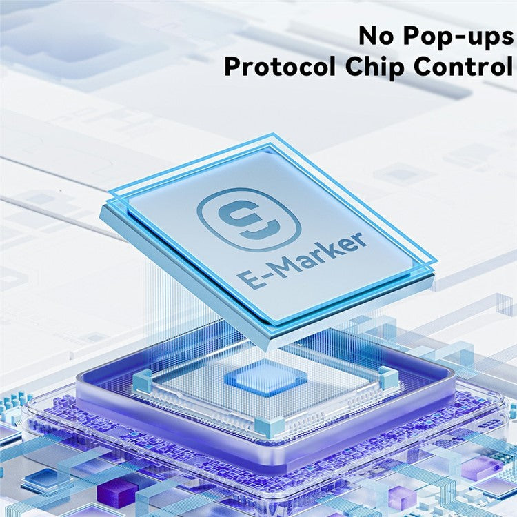 ESSAGER ES-X55 1m Magnetic Coiled 100W USB C to USB C Cable Braided Type C Fast Charging Cable