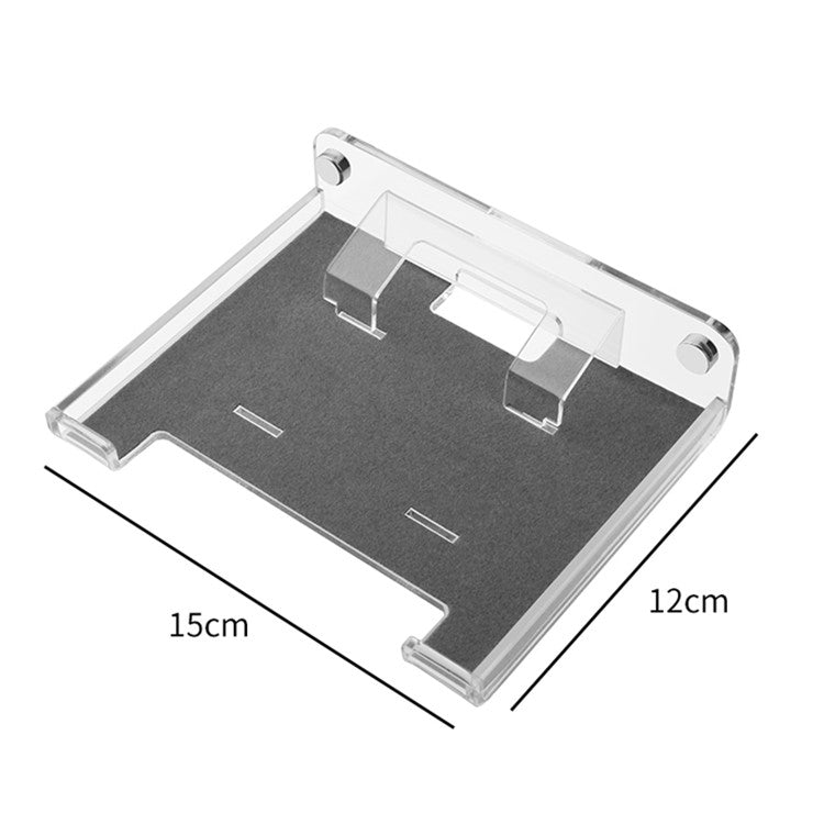 TXESIGN For Amazon Echo Show 5 5.5-inch Speaker Wall Mount Shelf Acrylic Holder Rack