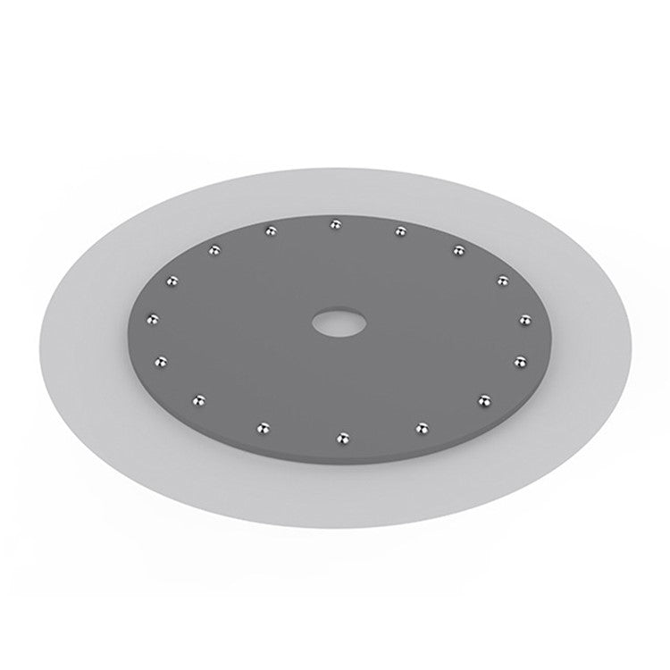 AP-5L 360 Degree Rotation Monitor Swivel Base Computer Screen Monitor Turntable Stand - Silver