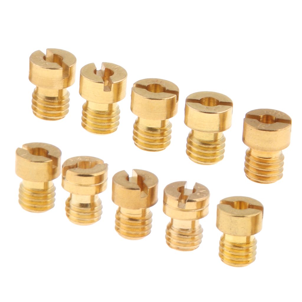 Carburetor Main Jet Kit 125 126 128 130 132 134 135 136 138 140 For PWK