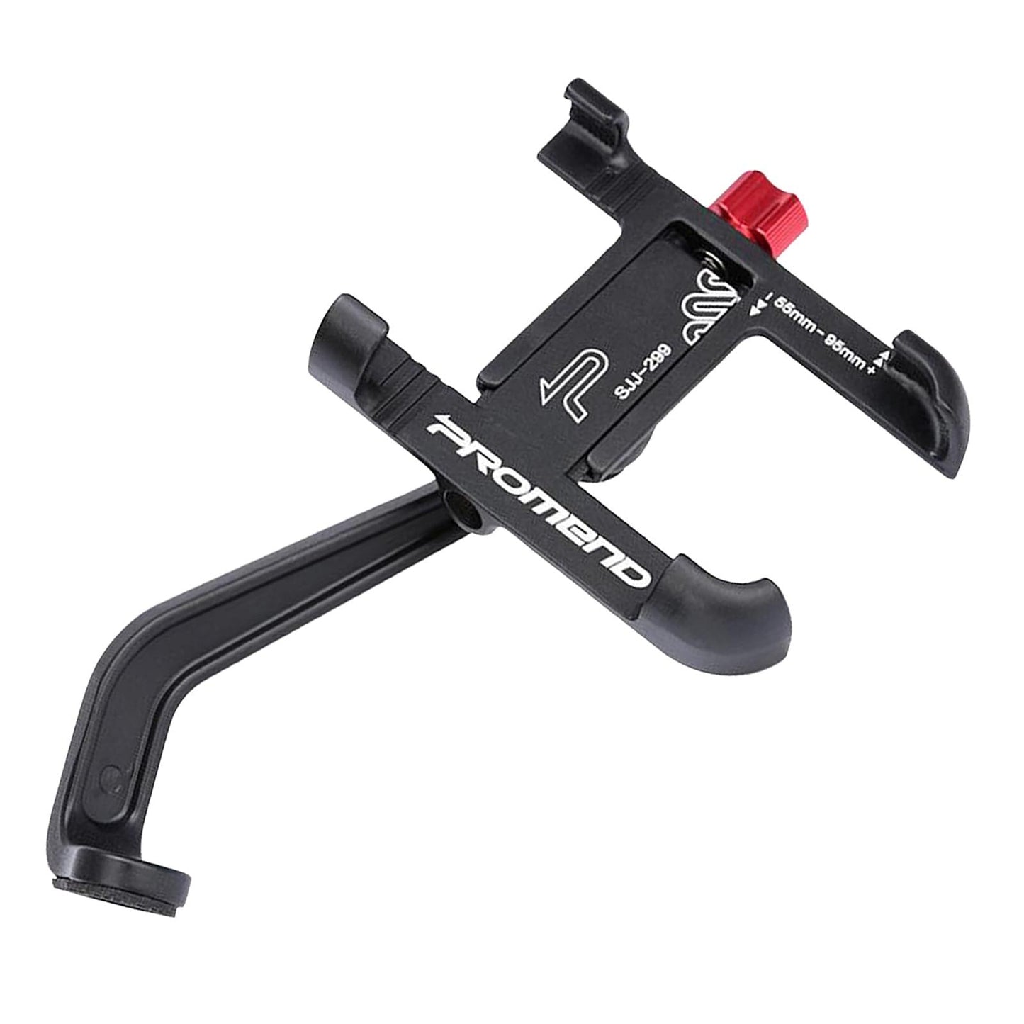 MTB Bicycle Aluminum Handlebar Cell Phone Holder Mount Black 02