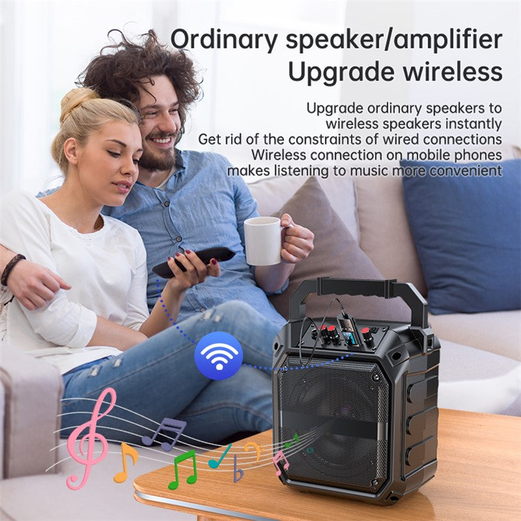 GT72 USB Wireless Audio Adapter LED Digital Display Bluetooth 5.4 Audio Receiver Transmitter