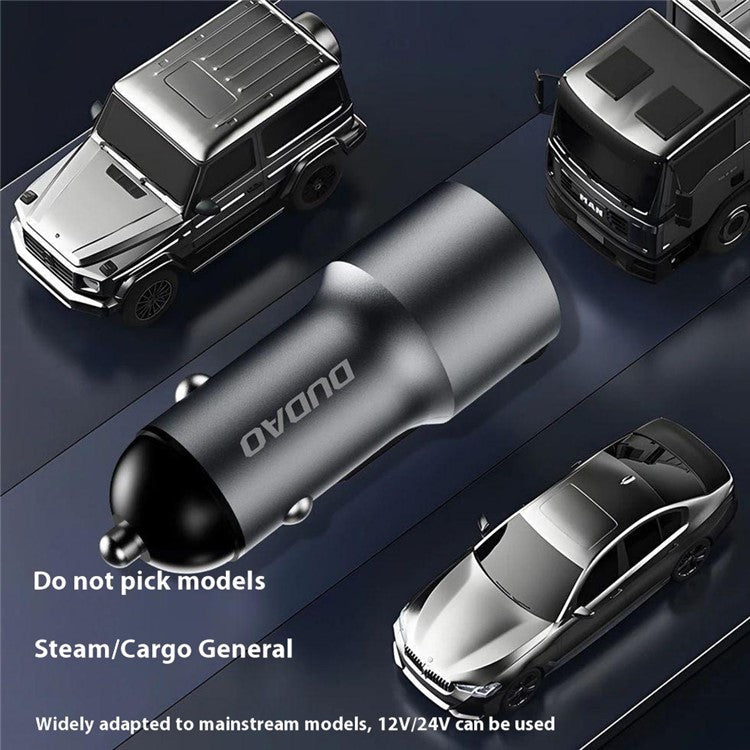 DUDAO R14 30W PD Fast Car Charger Type-C Single Port Cigarette Lighter Power Adapter