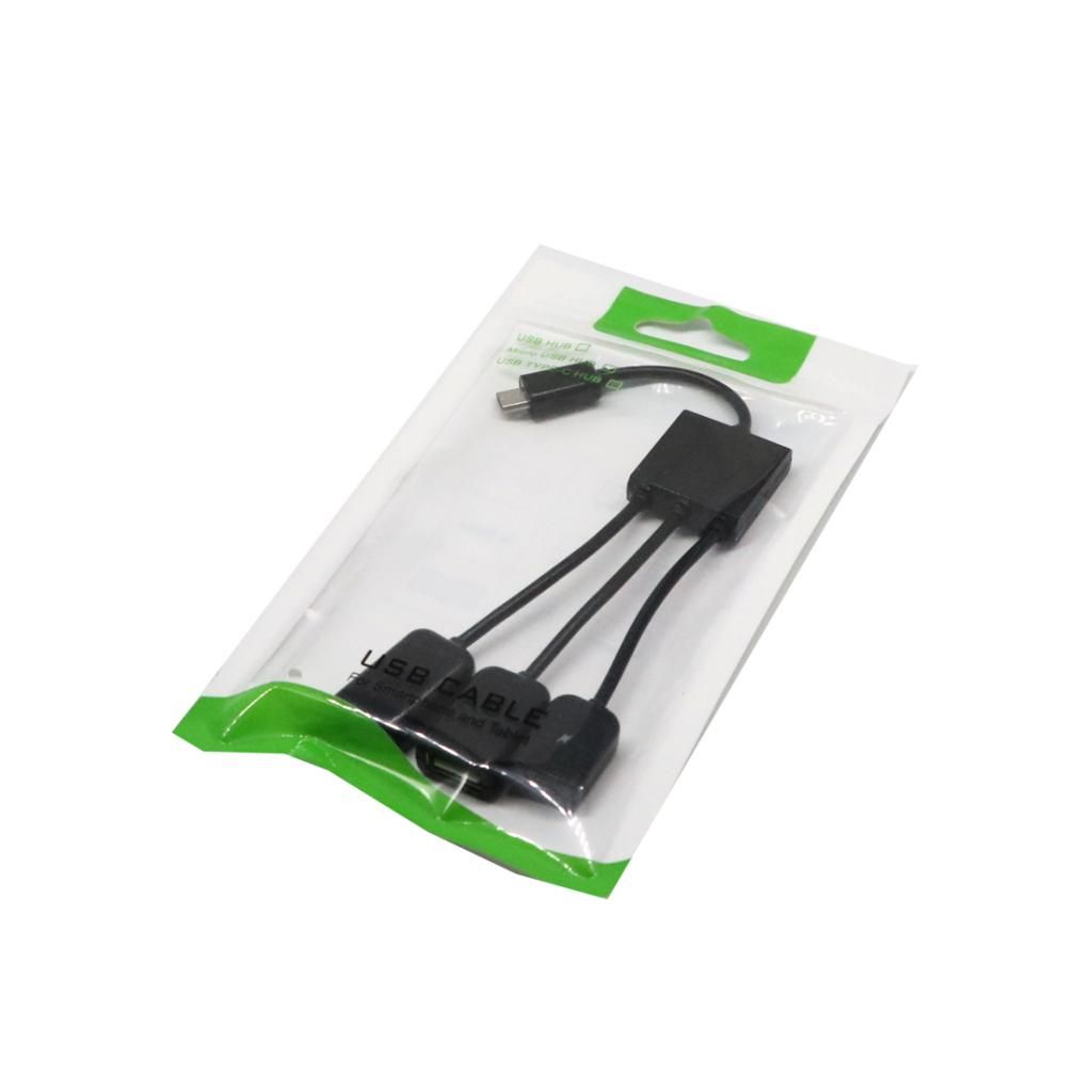 3 in 1 USB OTG Cable Adapter, Micro USB Hub USB OTG Extension Adapter for Smartphone for Samsung Galaxy S2/S3/S4/Note, Sony Xperia NX-02D,Sony Xperia acro HDIS12S, Sony S-series Tablets