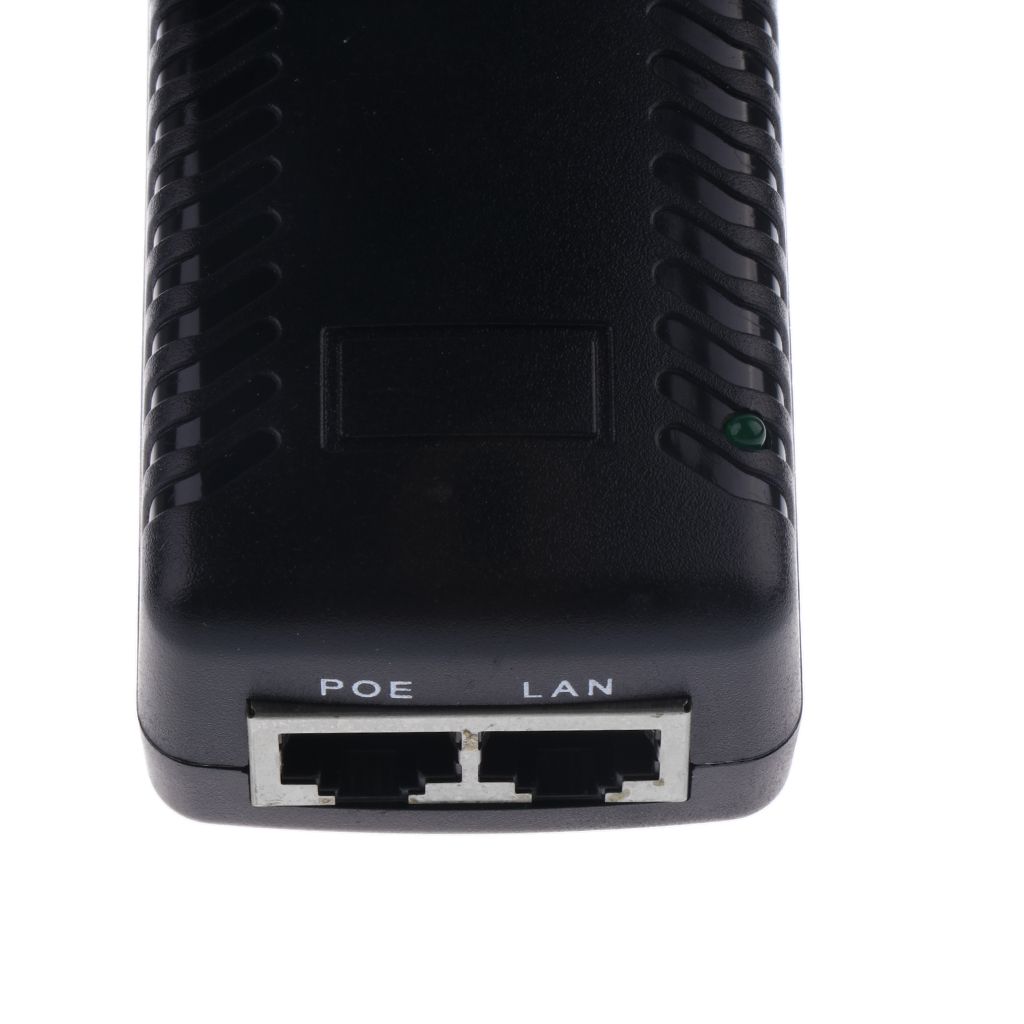 Wall Plug POE Injector 12V 1A POE Power Adapter Injector for IP Video Surveillance Camera 802.3af EU Plug