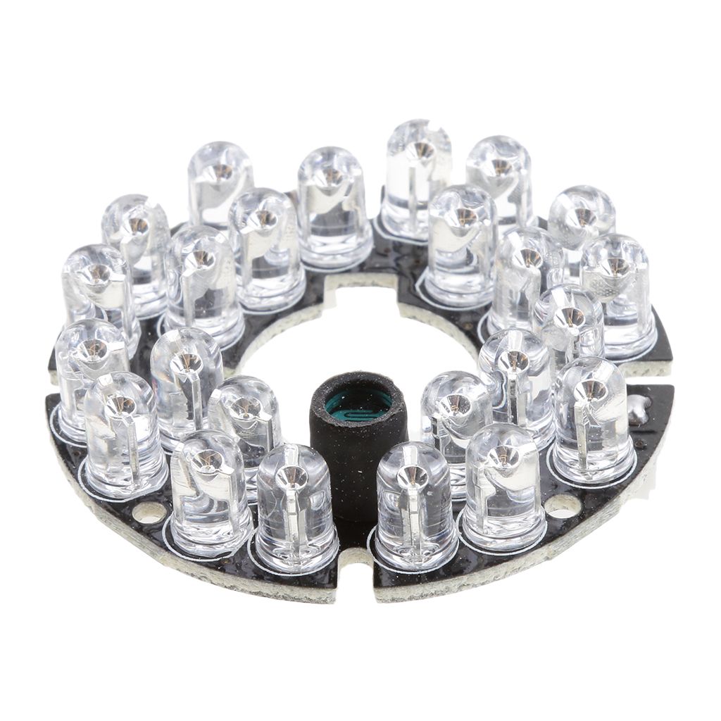 IR 24 LED Light Board Infrared Lamp Board Module for Day Night Vision Camera Security Camera High Definition IR LED