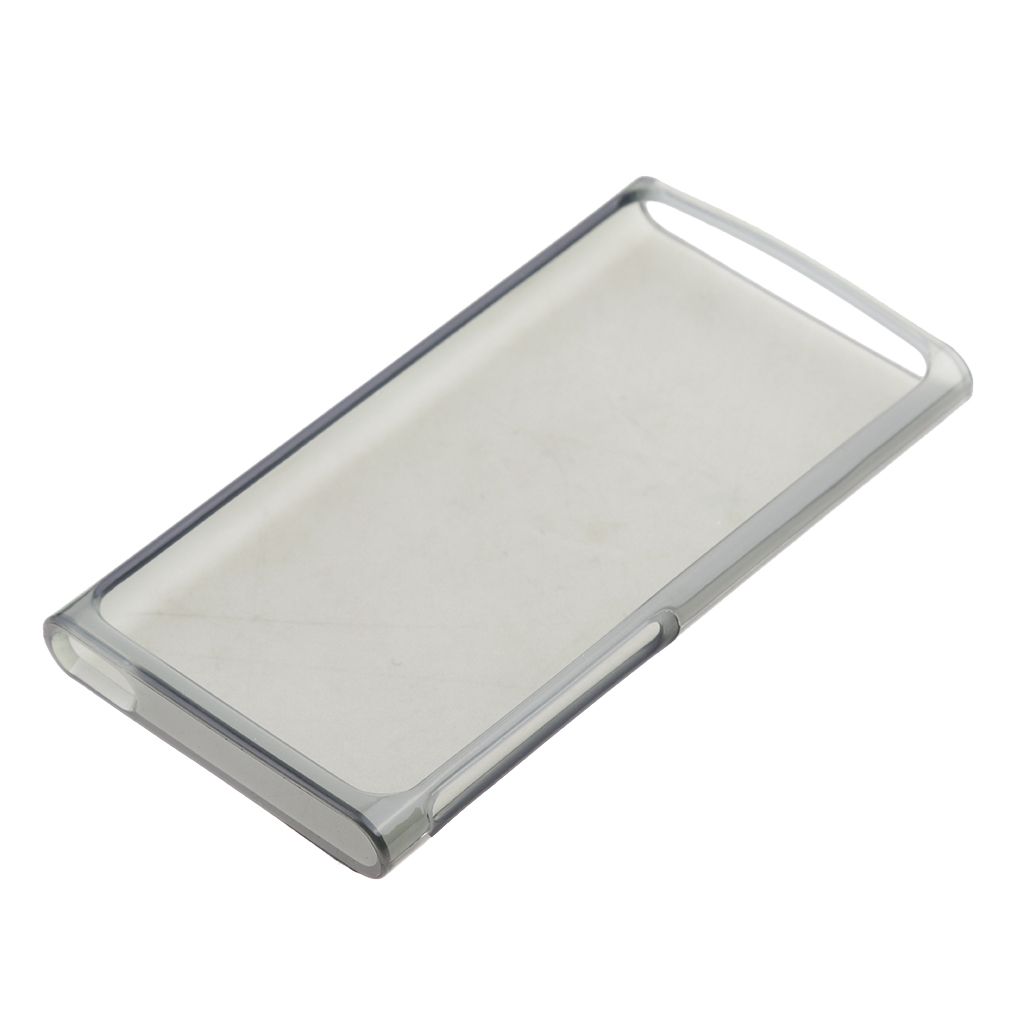 Soft Silicone Protective Case Cover Shell Skin for iPod Nano 7/8 Black