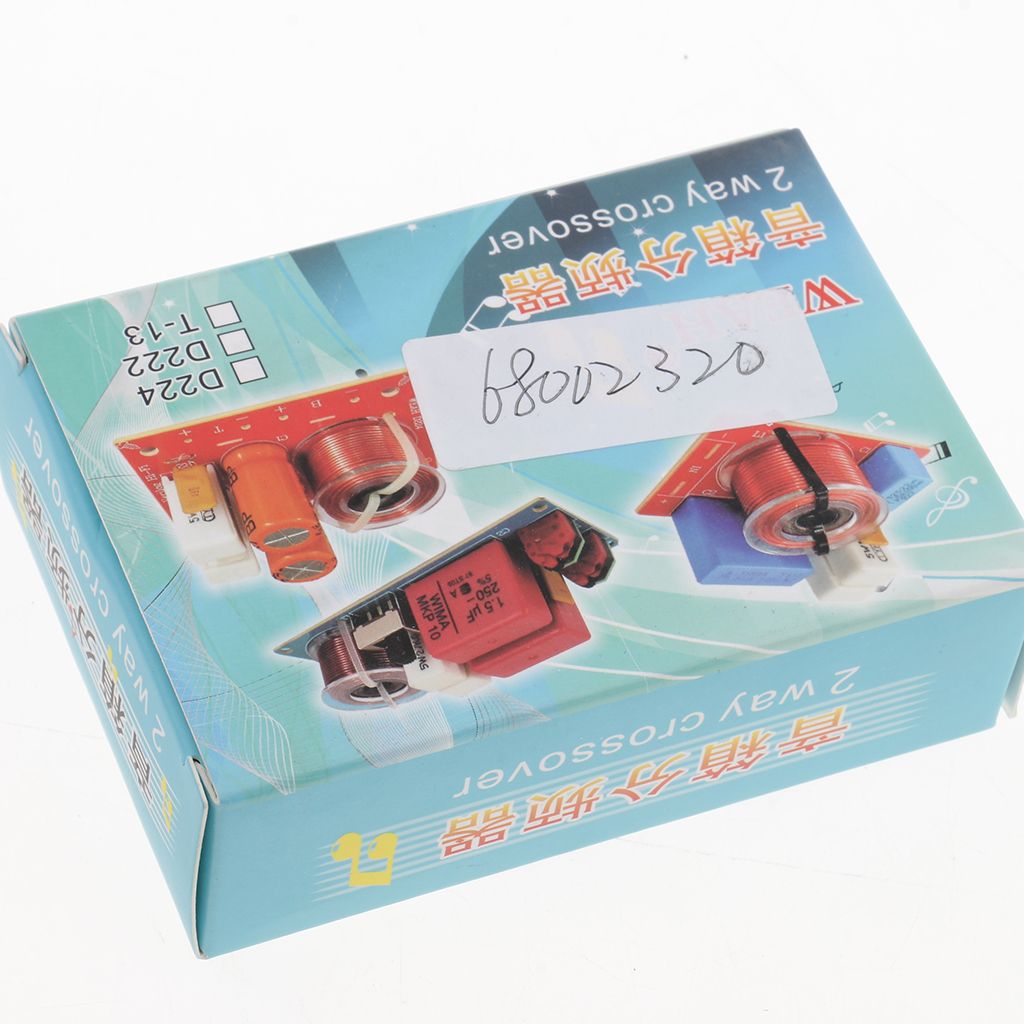 3 Way Speaker Crossover Audio Filter Frequency Divider for Car Home Hi/Mi/Lo