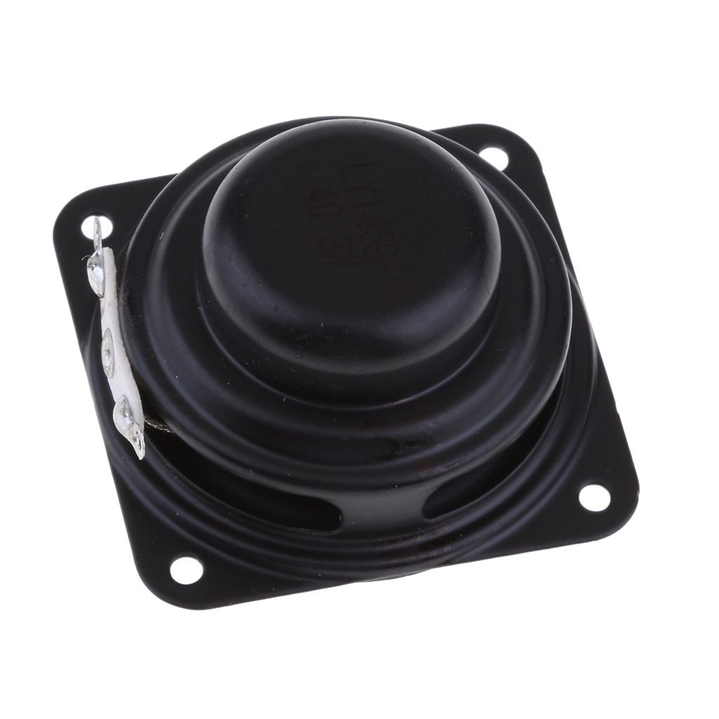 40mm 4Ohm 3W Full range Audio Speaker Square Loudspeaker 16 Coil Rubber Edge