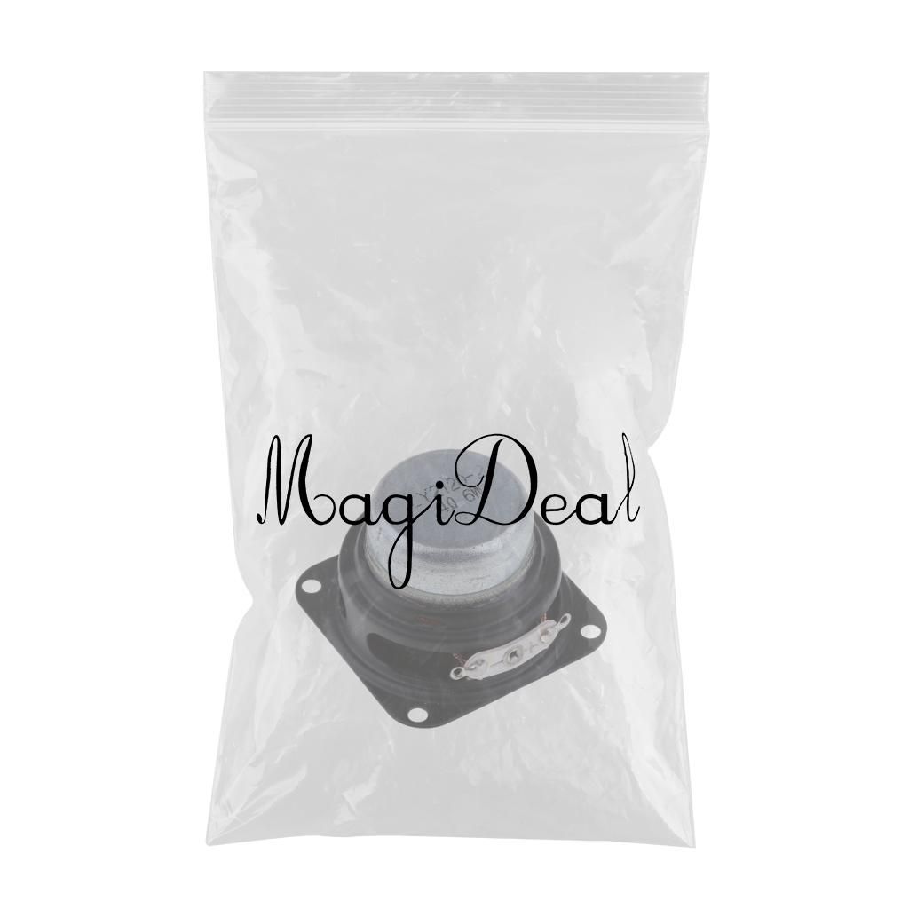 40mm 4Ohm 6W Full Range Audio Speaker Square Loudspeaker Rubber Edge