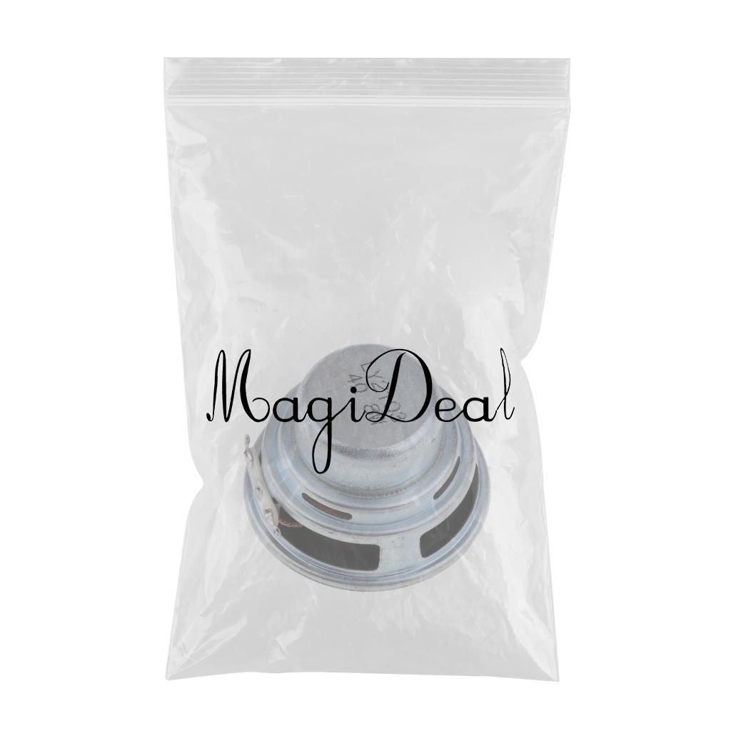 45mm 4Ohm 8W Full Range Audio Speaker Round Loudspeaker 18 Coil Rubber Edge