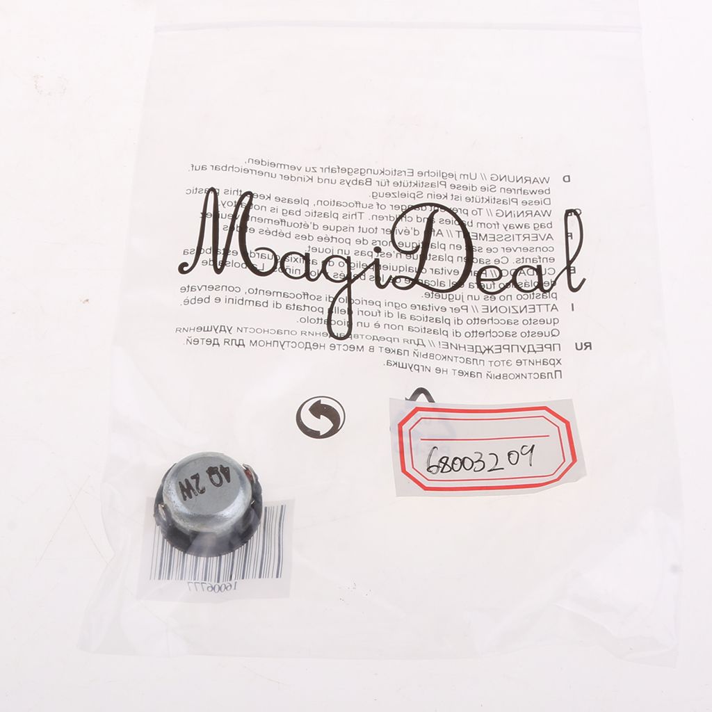 23mm 2W Stereo Audio Speaker 1" inch 4Ohm Full-range DIY Loudspeakern New