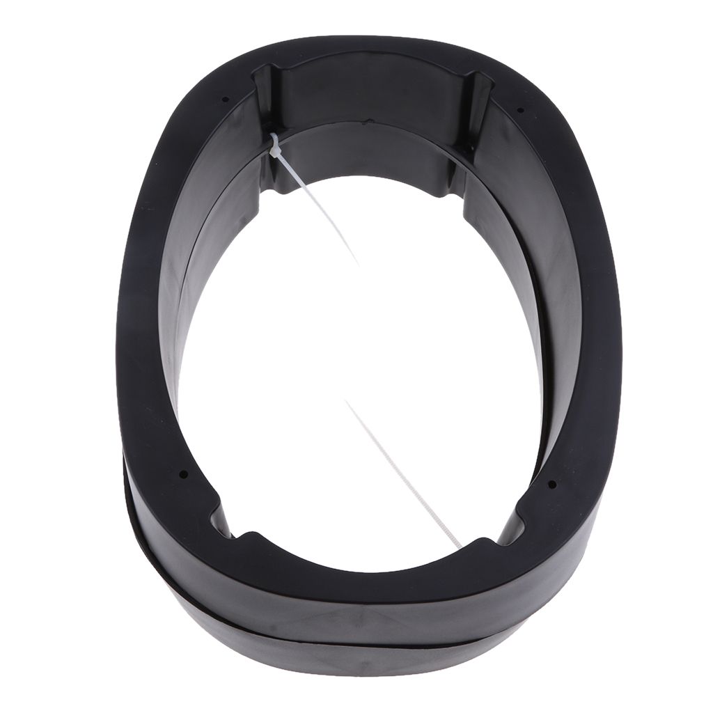 Universal 2 Pieces 6"x9" Stereo Speaker Spacer Hollow Slope Ring Adaptor Mat
